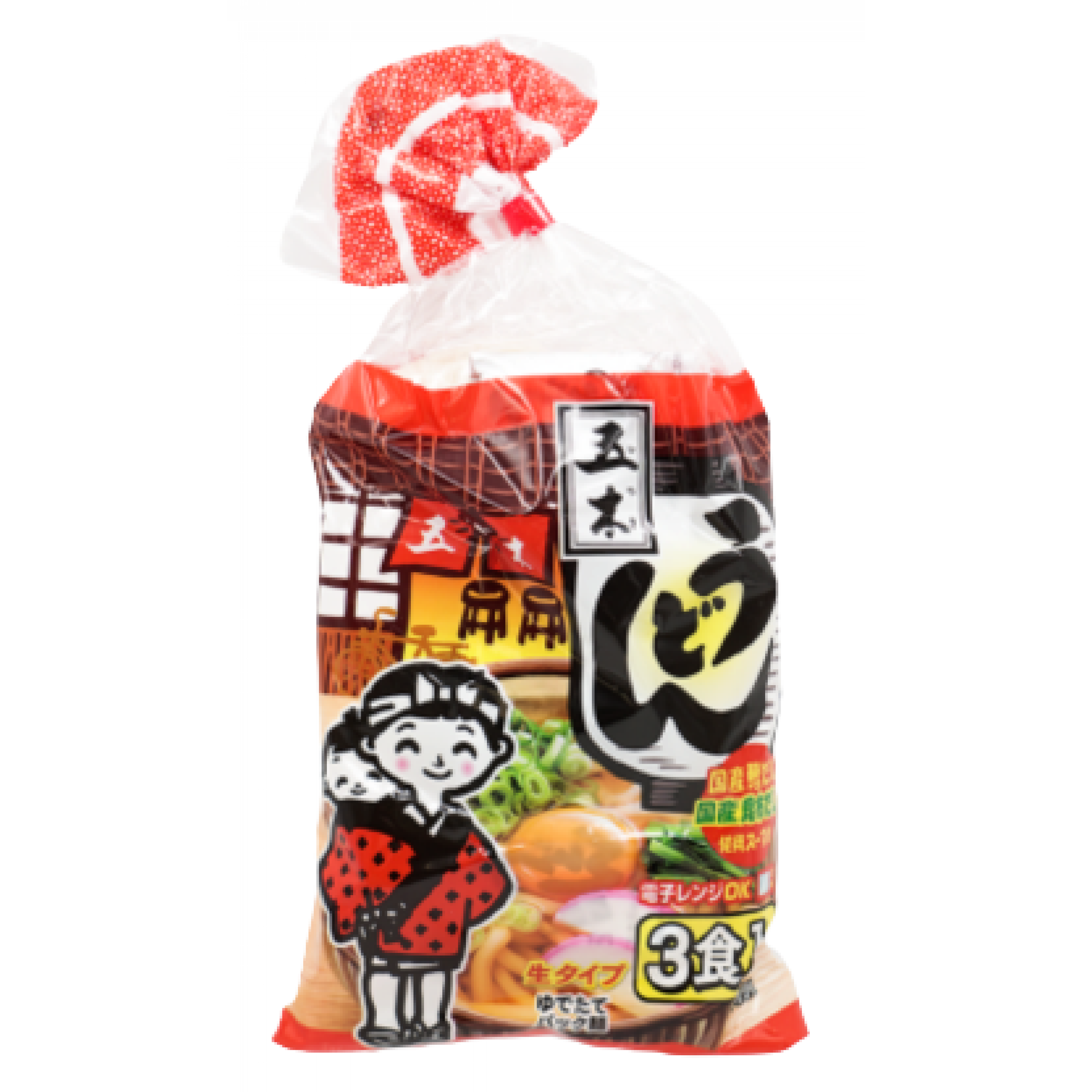 五木 3食附湯包烏冬 